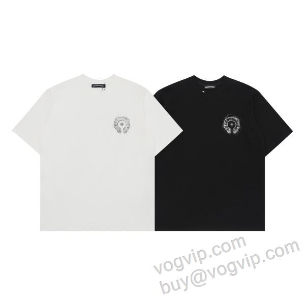 半袖Tシャツ 2色可選 クロムハーツ CHROME HEARTS 優しい色合い 2026期限限定！ NXZCHR084 業界高品質スーパーコピー