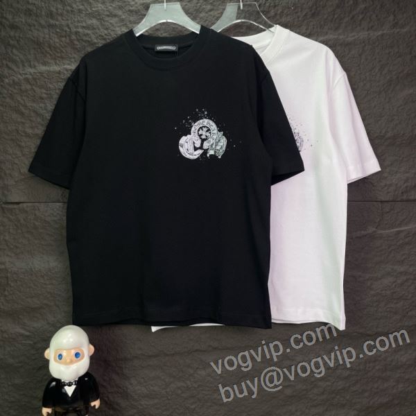 耐久性に優れ クロムハーツ CHROME HEARTS 2026人気セール高品質 NXZCHR085 半袖Tシャツ 2色可選 スーパーコピー 優良サイト