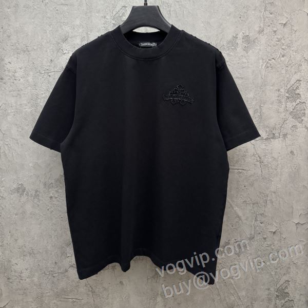クロムハーツ コピー 2026人気定番安い NXZCHR092 半袖Tシャツ 2色可選 利便性に優れ