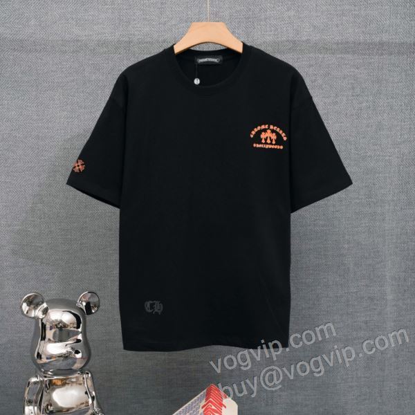 2026数量限定格安 クロムハーツ スーパーコピー NXZCHR098 今話題の最新作 半袖Tシャツ 2色可選