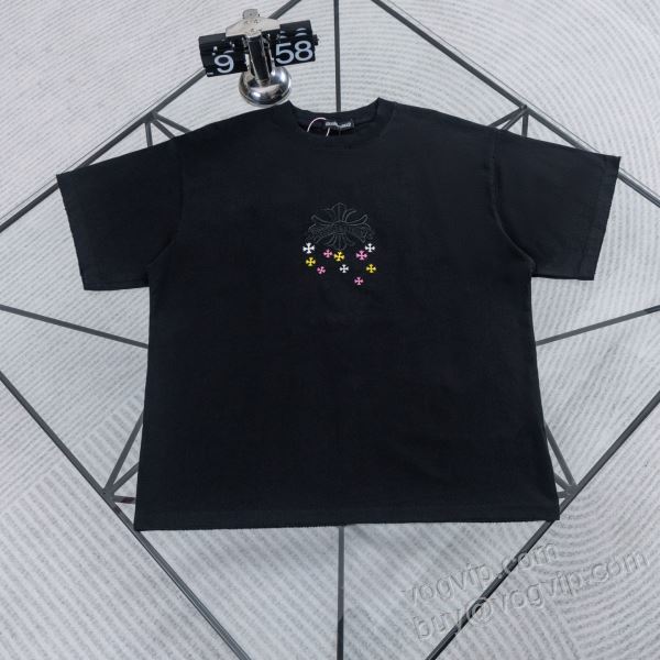 上品上質 クロムハーツ CHROME HEARTSコピー ブランド NXZCHR129 半袖Tシャツ 2色可選 2026HOT品質保証