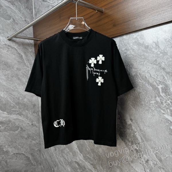CHROME HEARTSスーパーコピー 2026お得人気セール NXZCHR134 半袖Tシャツ クロムハーツ 今買い◎得