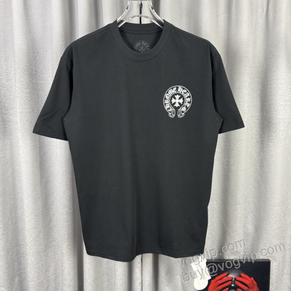超目玉 クロムハーツ ブランド 偽物 通販 NXZCHR141 半袖Tシャツ 2色可選 2026超激得格安