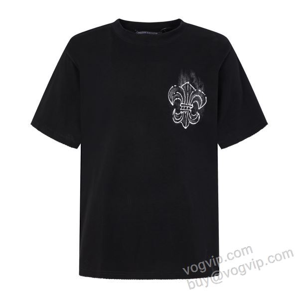 半袖Tシャツ 2年以上連続１位獲得 クロムハーツ ブランドスーパーコピー 2026割引セール NXZCHR146 2色可選