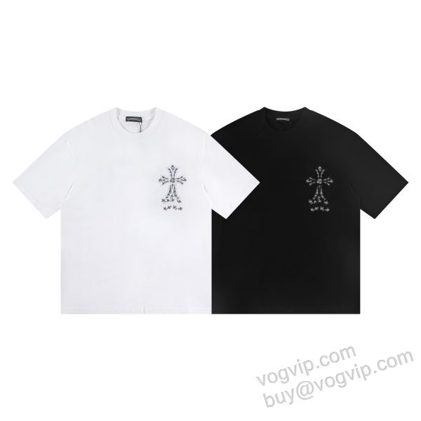 クロムハーツ 2026激安大特価爆買い NXZCHR154 半袖Tシャツ 2色可選 CHROME HEARTSコピーブランド 大人気アイテム！入手困難
