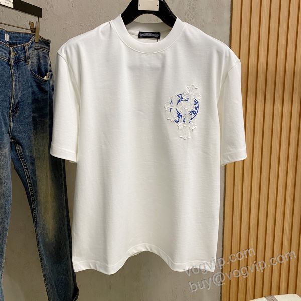 クロムハーツ コピー ブランド 2026品質保証定番人気 NXZCHR162 利便性に優れ 半袖Tシャツ 2色可選