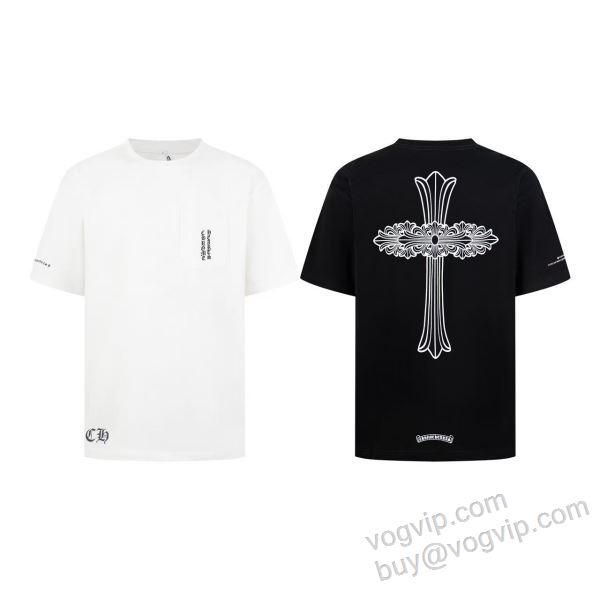 半袖Tシャツ クロムハーツ コピーブランド 2026人気定番新作 NXZCHR165 2色可選 圧倒的な高級感