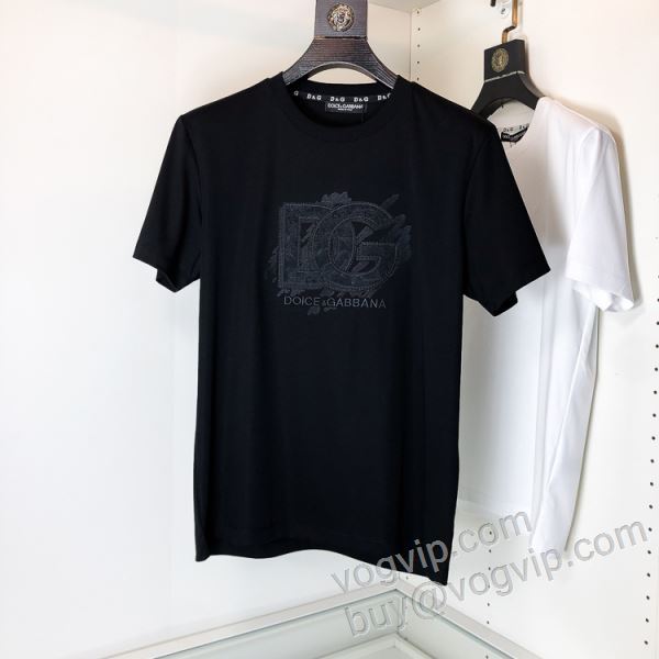 先行販売 ドルチェ＆ガッバーナ コピー NXZDG003 半袖Tシャツ 2色可選 2026最安値高品質