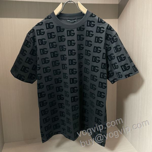 希少価値大！ ドルチェ＆ガッバーナ コピーブランド NXZDG007 半袖Tシャツ 2色可選 2026新作入荷人気