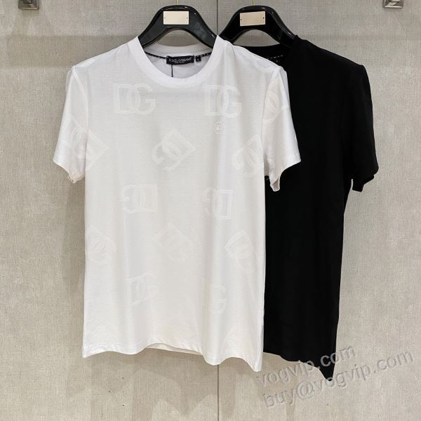 2026最新入荷 ドルチェ＆ガッバーナ スーパーコピー 上品上質 NXZDG030 半袖Tシャツ 2色可選