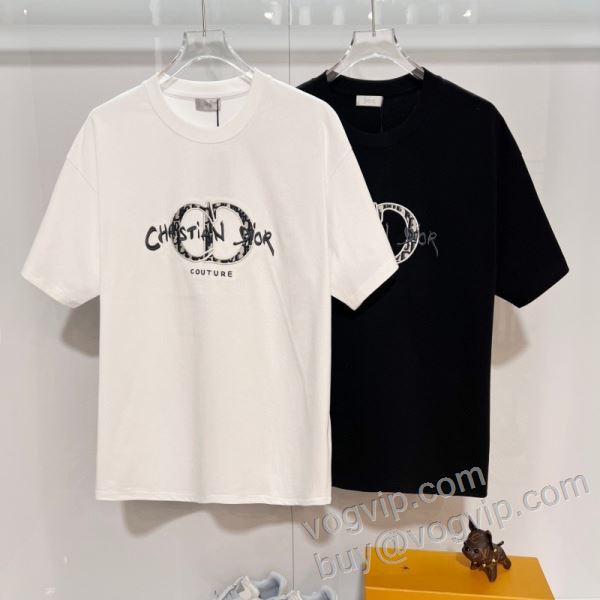 一番人気の新作はこれ ディオール DIORスーパーコピー 2026HOT品質保証 NXZDIOR013 半袖Tシャツ 2色可選