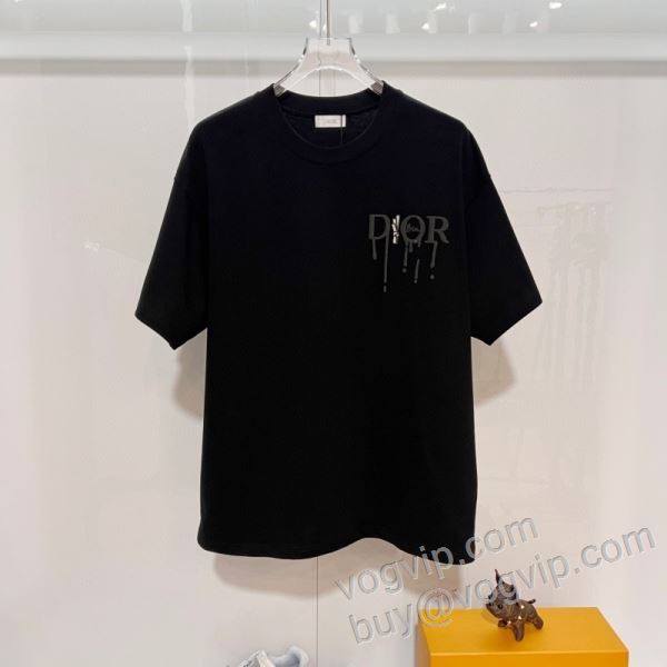 2026HOT品質保証 ディオール DIORコピー NXZDIOR014 半袖Tシャツ 2色可選 抜群な楽チン感ある大定番