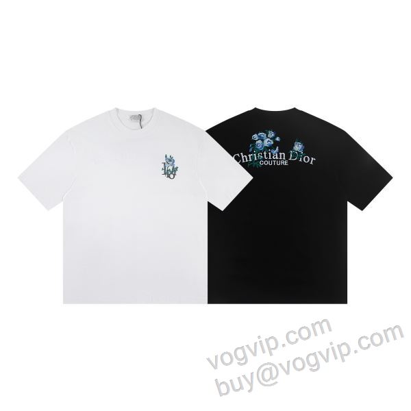 ディオール DIORブランドスーパーコピー 2026お買い得大人気 NXZDIOR021 機能性も備えたアイテム 半袖Tシャツ 2色可選