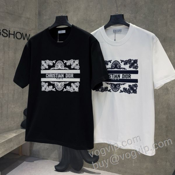 2026爆買い格安 ディオール コピー ブランド NXZDIOR026 半袖Tシャツ 2色可選 高級感漂わせる