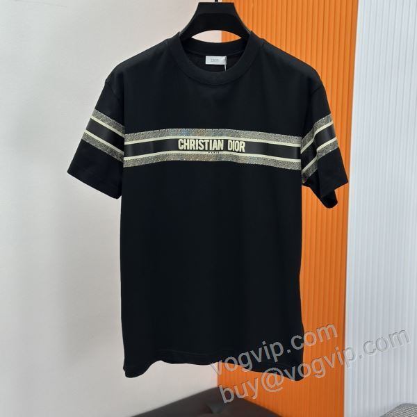 2026超人気新品 ディオール DIORブランドコピー NXZDIOR034 半袖Tシャツ 2色可選 注目のアイテム