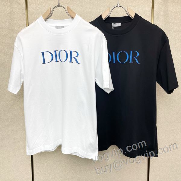 2026高級品 通販 ディオール DIORブランド 偽物 通販 NXZDIOR038 半袖Tシャツ 2色可選 売れ筋のいい