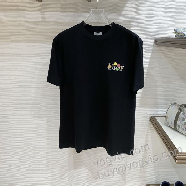 2026海外通販 ディオール DIORスーパーコピー NXZDIOR042 半袖Tシャツ 2色可選 流通限定モデル