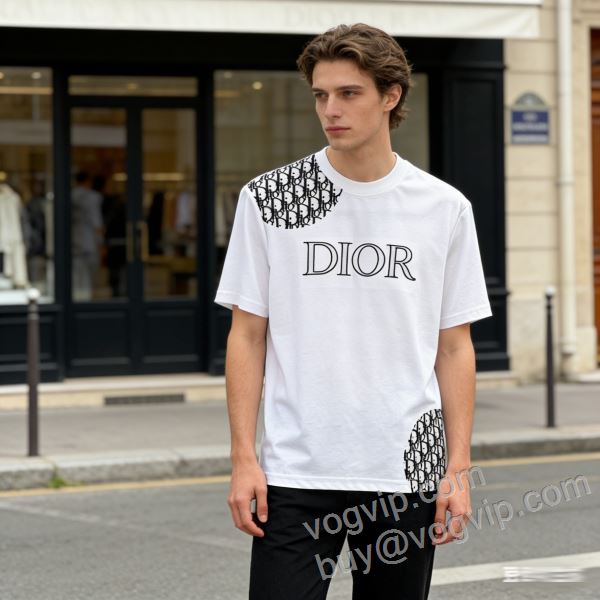 2026品質保証定番 ディオール スーパーコピー NXZDIOR046 半袖Tシャツ 2色可選 超限定即完売