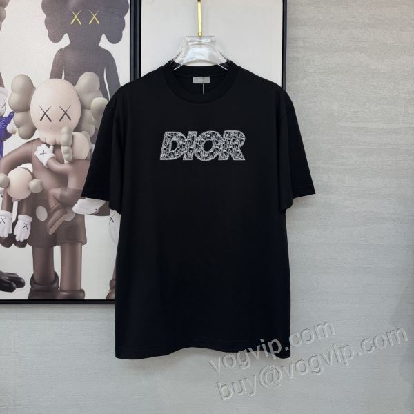 2026人気セール新作 ディオール スーパーコピー 激安 完売必至の人気モデルをご紹介 NXZDIOR050 半袖Tシャツ 2色可選