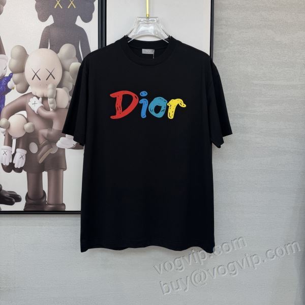 最安値に挑戦 ディオール スーパーコピー 2026数量限定新品 NXZDIOR053 半袖Tシャツ 2色可選