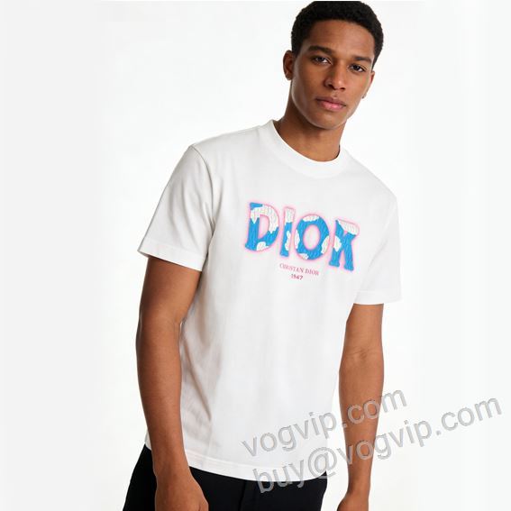 半袖Tシャツ ディオール DIORブランドコピー 2026数量限定新品 NXZDIOR056 2色可選 魅力ファッション　