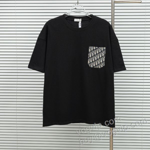着心地抜群 ディオール DIORブランドスーパーコピー 2026最安値本物保証 NXZDIOR065 半袖Tシャツ 2色可選