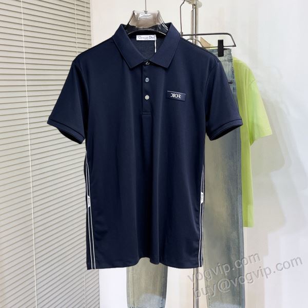 上品に着こなせ ディオール コピー NXZDIOR076 半袖ポロシャツ 2色可選 2026最安値高品質