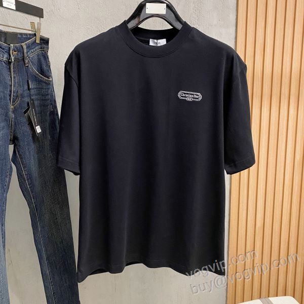 2026爆買い定番人気 ディオール 偽物ブランド NXZDIOR103 半袖Tシャツ 2色可選 高品質