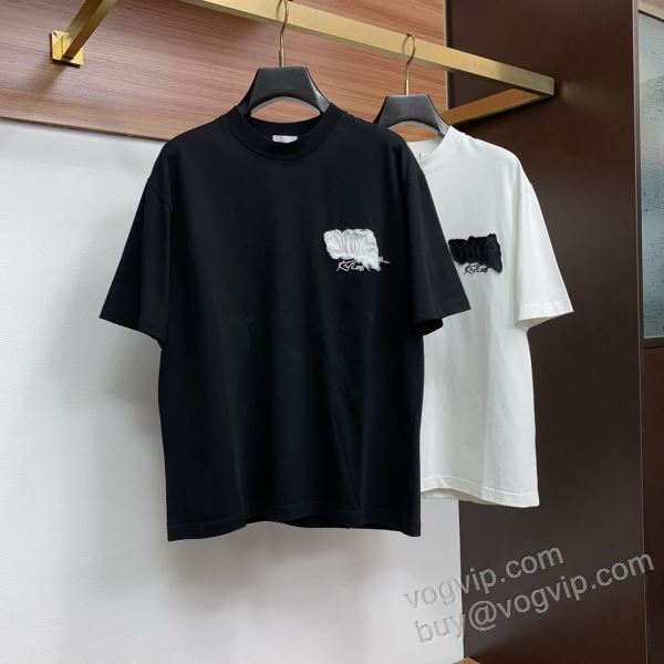 半袖Tシャツ ディオール コピー ブランド 2026激安大特価本物保証 NXZDIOR121 2色可選 強い魅力を感じる一枚