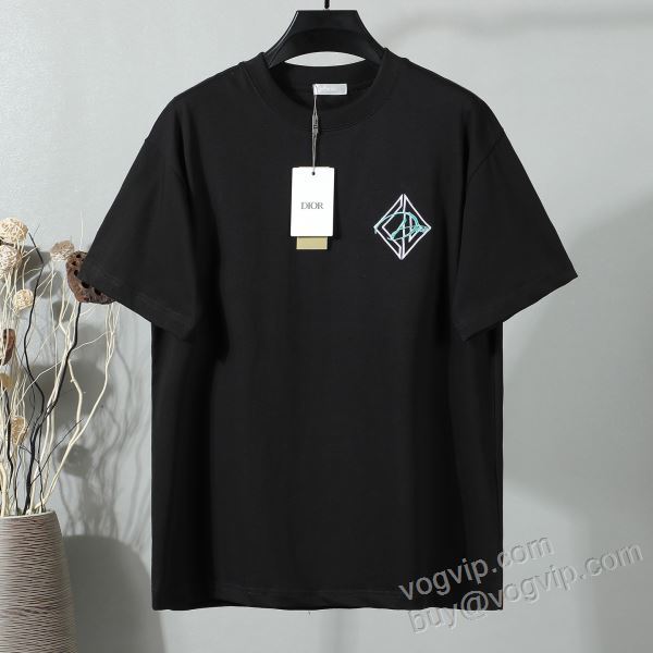 個性的なデザイン ディオール コピーブランド NXZDIOR124 半袖Tシャツ 2色可選 2026驚きの破格値人気