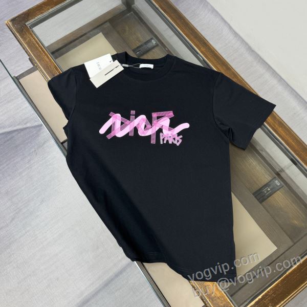素敵 ディオール スーパーコピー 2026品質保証高品質 NXZDIOR126 半袖Tシャツ 2色可選