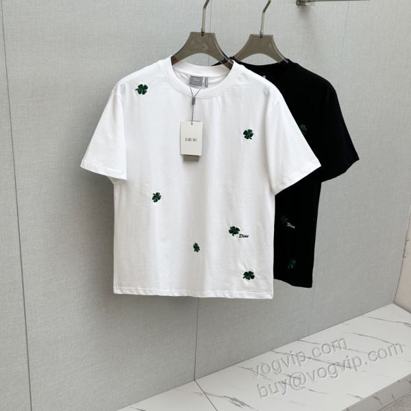 入手困難！ ディオール DIORスーパーコピー 2026人気定番新品 NXZDIOR130 半袖Tシャツ 2色可選