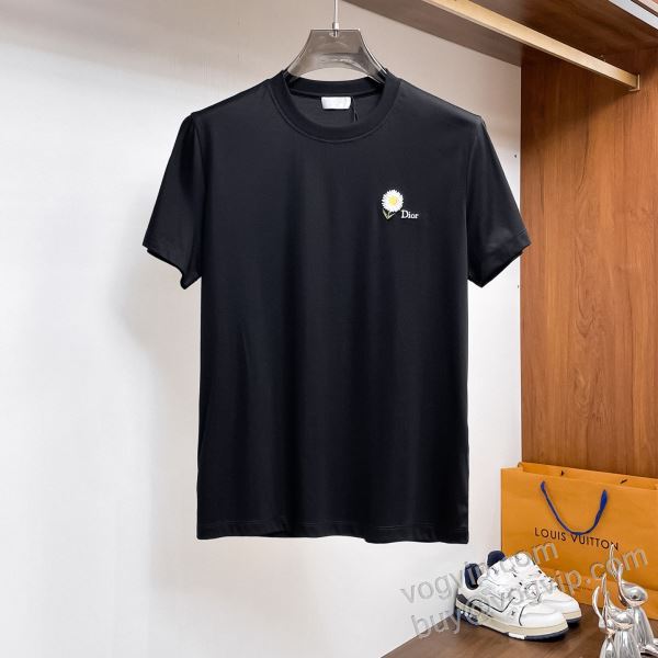お洒落に魅せる ディオール DIORコピー ブランド NXZDIOR132 半袖Tシャツ 2色可選 2026人気定番新品