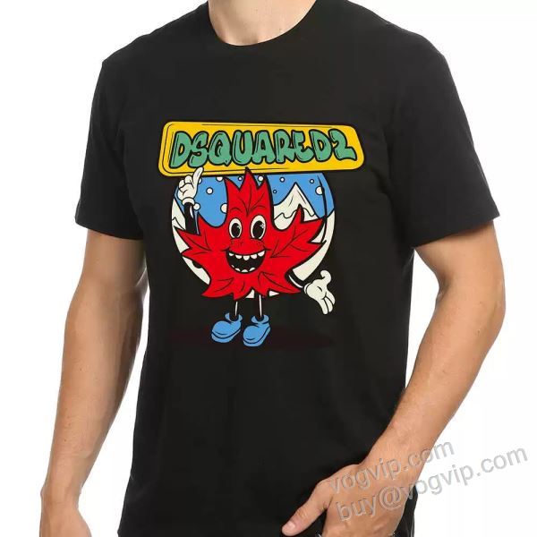 半袖Tシャツ ディースクエアード スーパーコピー 2026年モデル入荷 NXZDS009 2色可選 目玉商品