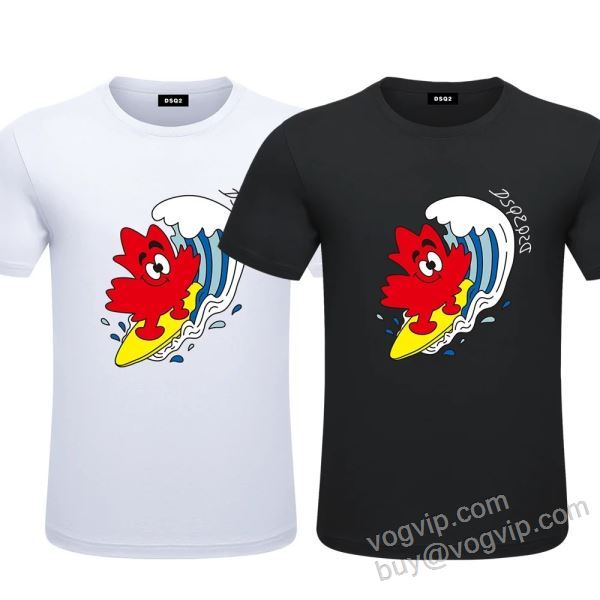 2026年モデル入荷 ディースクエアード ブランドコピー 大好評?  NXZDS011 半袖Tシャツ 4色可選