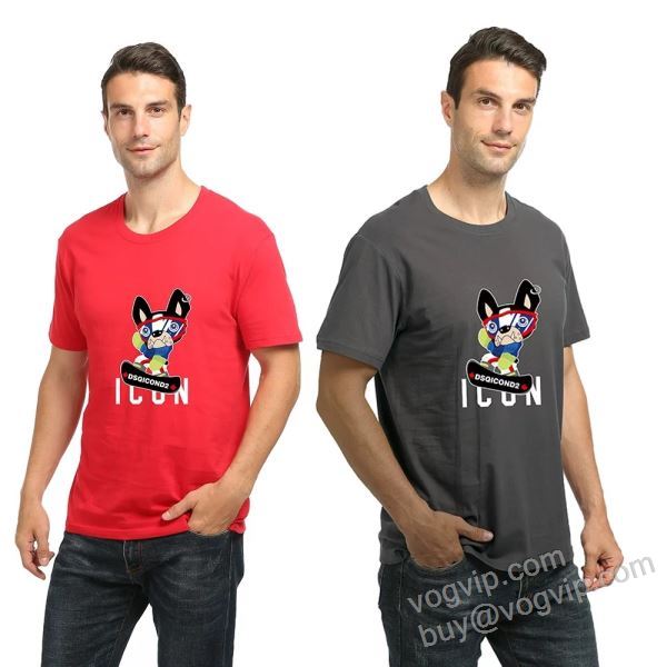 大絶賛！ ディースクエアード DSQUARED2スーパーコピー 激安 2026お得100%新品 NXZDS017 半袖Tシャツ 5色可選