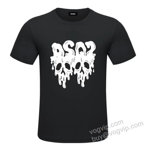 ディースクエアード 2026お得100%新品 NXZDS020 半袖Tシャツ 4色可選 DSQUARED2スーパーコピー お洒落自在