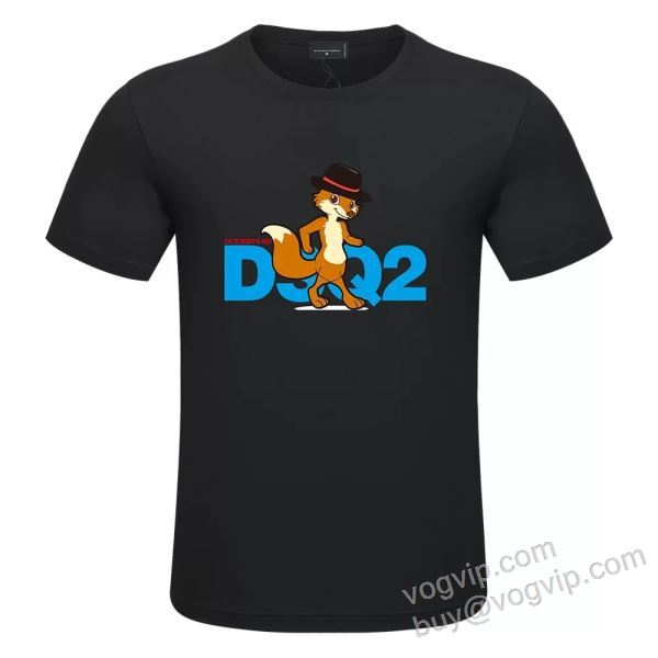 絶対オススメ?  ディースクエアード スーパーコピー NXZDS031 半袖Tシャツ 2色可選 2026品質保証高品質