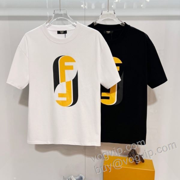 半袖Tシャツ フェンディ コピー ブランド 2026最安値新作登場 NXZFEN004 2色可選 売れ筋！
