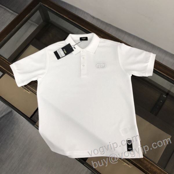 半袖ポロシャツ 存在感◎ フェンディ スーパーコピー 激安 2026人気セール新作 NXZFEN028 2色可選
