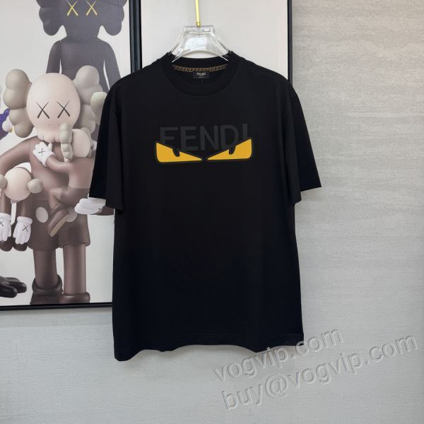 活用できるアイテム フェンディ FENDIスーパーコピー 激安 NXZFEN071 半袖Tシャツ 2色可選 2026年モデル入荷