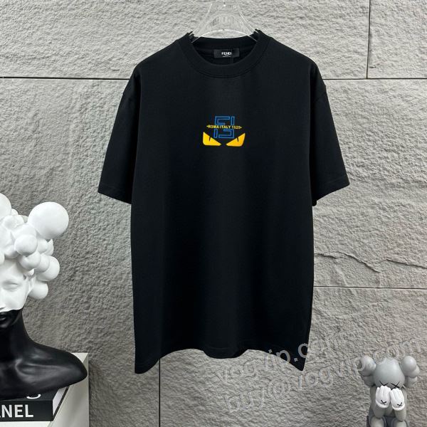 半袖Tシャツ フェンディ FENDIコピーブランド 2026年モデル入荷 NXZFEN072 2色可選 機能性も備えたアイテム
