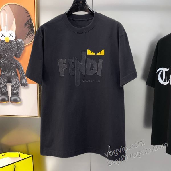 半袖Tシャツ フェンディ コピー ブランド 2026年モデル入荷 NXZFEN083 2色可選 売れ筋！
