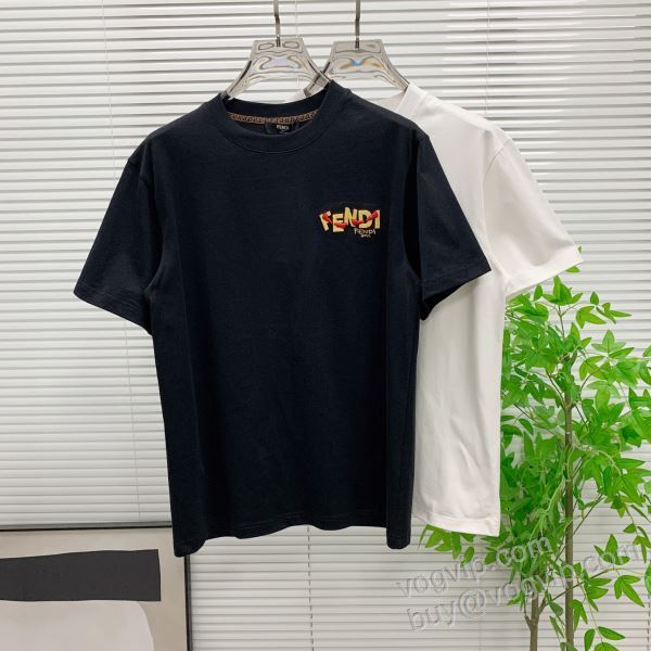 大人気☆NEW!!  FENDIスーパーコピー 2026HOT品質保証 NXZFEN092 フェンディ 半袖Tシャツ 2色可選