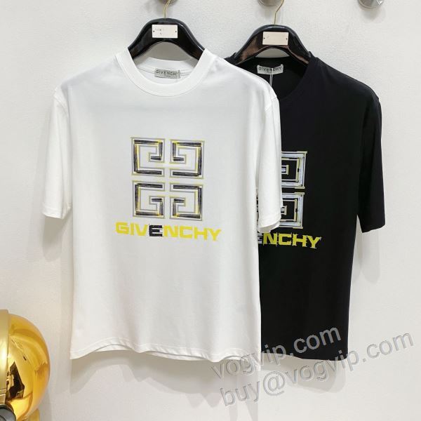 2026春夏季超人気 ジバンシィ ブランドスーパーコピー NXZGVC010 半袖Tシャツ 2色可選 個性的なデザ