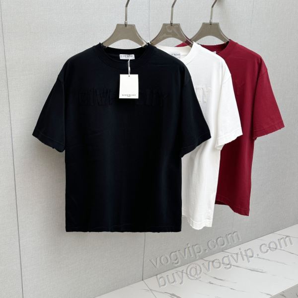 ジバンシィ 着心地抜群 GIVENCHYスーパーコピー 2026最新入荷 NXZGVC013 半袖Tシャツ 3色可選