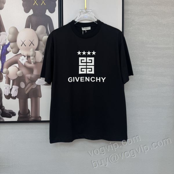 ジバンシィ GIVENCHYコピー ブランド 大絶賛の履き心地! NXZGVC015 半袖Tシャツ 2色可選 2026最新入荷