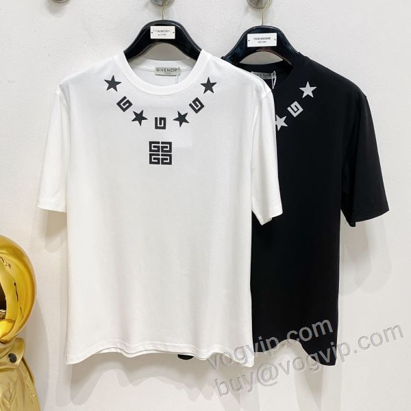 GIVENCHYスーパーコピー 激安 2026HOT人気セール NXZGVC017 ジバンシィ 半袖Tシャツ 2色可選 人気ブランド