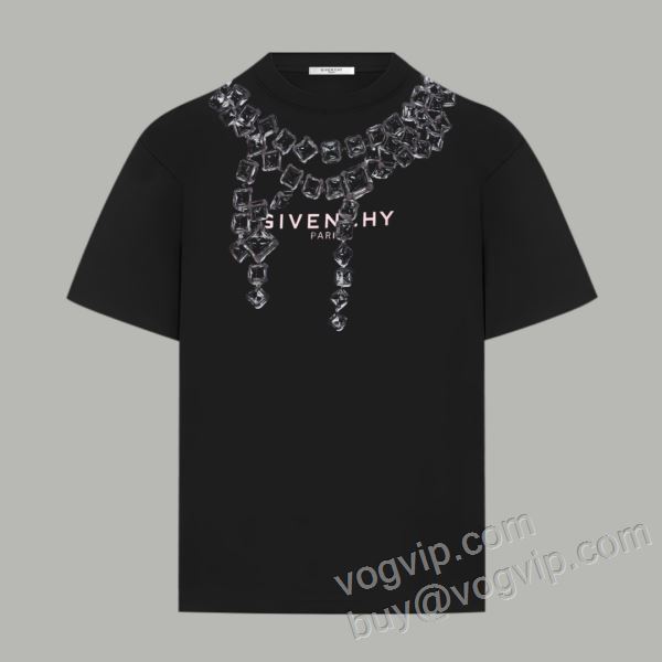 目玉商品 ジバンシィ GIVENCHYスーパーコピー 激安 NXZGVC039 半袖Tシャツ 2色可選 2026驚きの破格値セール