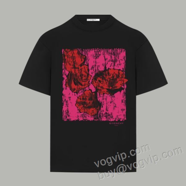 半袖Tシャツ ジバンシィ GIVENCHYコピーブランド 2026驚きの破格値セール NXZGVC040 2色可選 ランキング商品